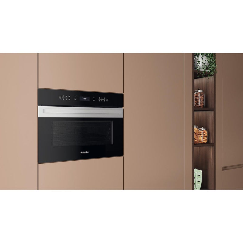 Hotpoint HCW7O7HTSXUK Built-In Microwave - Silver (Discontinued)