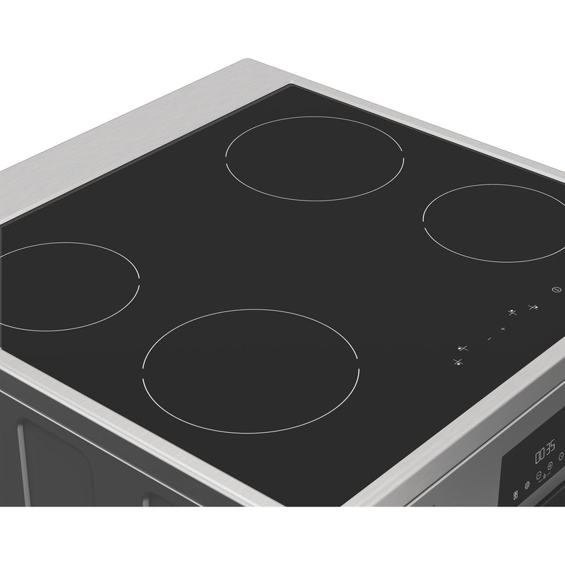 Hotpoint HDME6VDC2AX Multiflow 60cm Double Oven Electric Ceramic Cooker with Air Fry - Stainless Steel