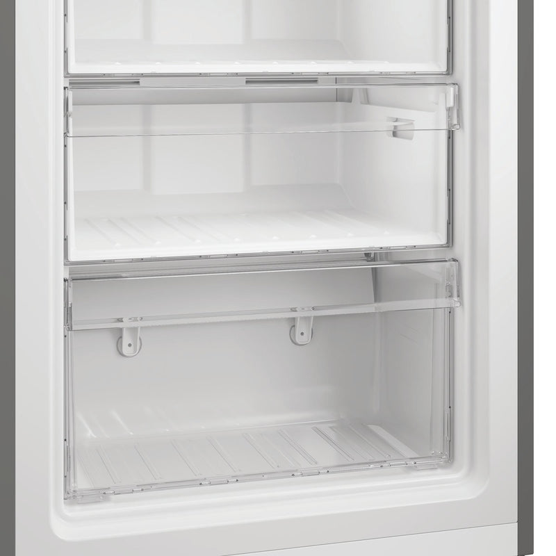 Hotpoint HPMFF1292XBR4UK 256L Freestanding Frost Free Tall Freezer - Dark Inox