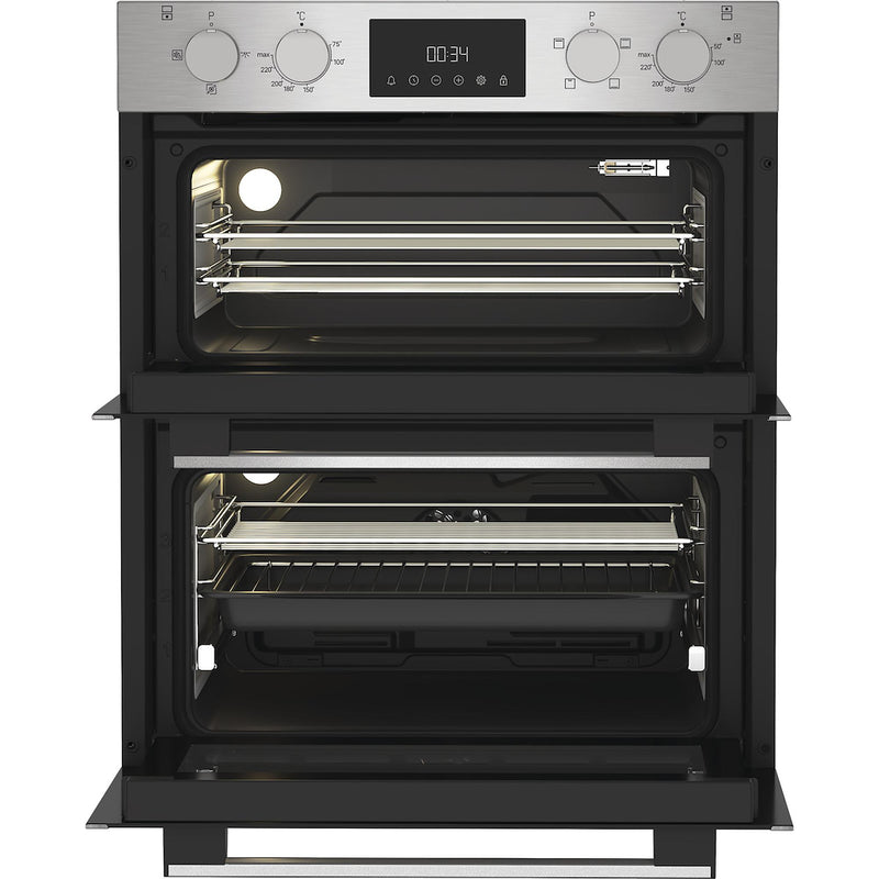 Hotpoint DUH 12D1 IX Electric Built-Under Double Oven - Stainless Steel