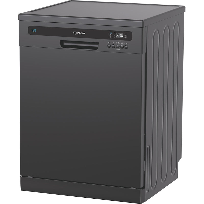 Indesit IN2FE13CNO7BUK Push&Go Freestanding Full Size Dishwasher with 13 Place Settings