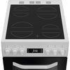 Hotpoint HDE5VDCW 50cm Electric Cooker with Ceramic Hob - White Thumbnail
