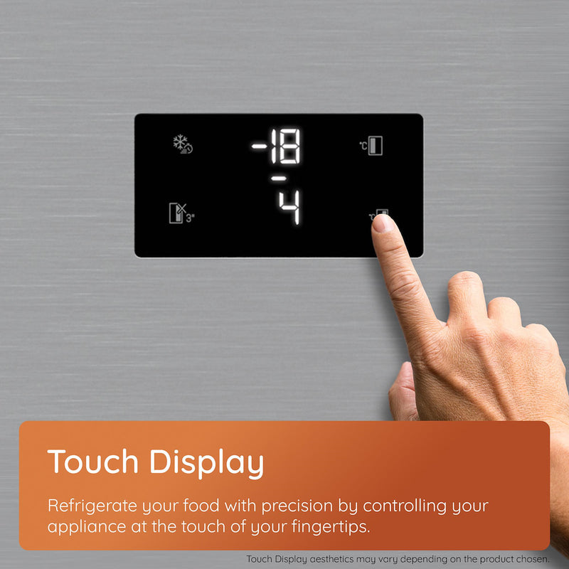 Hotpoint HPGF6564XK4UK Total No Frost American Fridge Freezer with Fresh Shield - Dark Inox