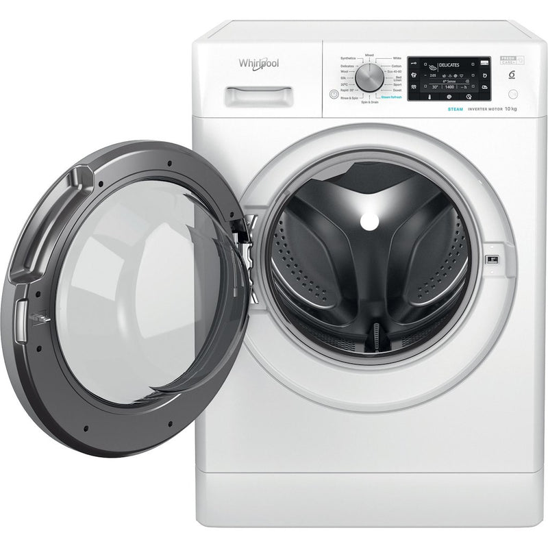 Whirlpool FFD 10489 BSV UK Freestanding 10kg Washing Machine - White (Discontinued)