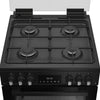 Hotpoint HDG6GDCB Freestanding 60cm Gas Double Cooker - Black (Discontinued) Thumbnail