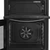 Indesit IDE6VDCS1 60cm Electric Double Cooker with Ceramic Hob - Silver Thumbnail