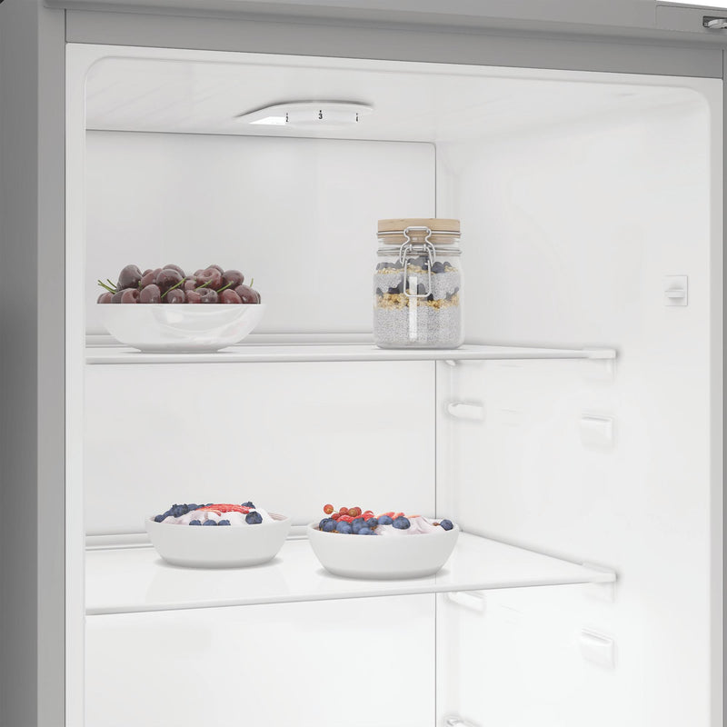 Indesit MLINS1411SEUK 367L Freestanding Low Frost Tall Larder Fridge - Silver