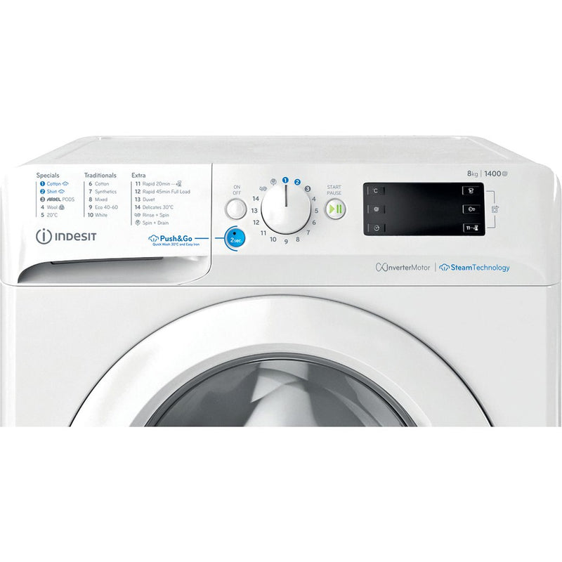 Indesit BWE 81496X WV UK Freestanding 8kg Washing Machine