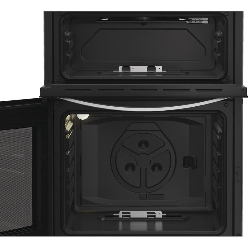 Indesit IDG6GS, 60cm Gas Cooker - Silver