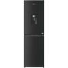 Hotpoint HPKF3241WXR4UK 244L Freestanding Total No Frost 50/50 Fridge Freezer with VitalCare and Water Dispenser - Black Steel Thumbnail