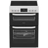 Hotpoint HTE6VDCW, 60cm Electric Cooker - White Thumbnail