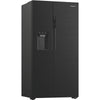 Hotpoint HPG29643IBXR4UK Freestanding Dual No Frost American Fridge Freezer with VitalCare and Water & Ice Dispenser - Black Steel Thumbnail