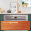 Hotpoint HP3FC10BS7A0SUK 10 Place Setting Freestanding Slimline Dishwasher with 3D Zone Wash - Silver Thumbnail