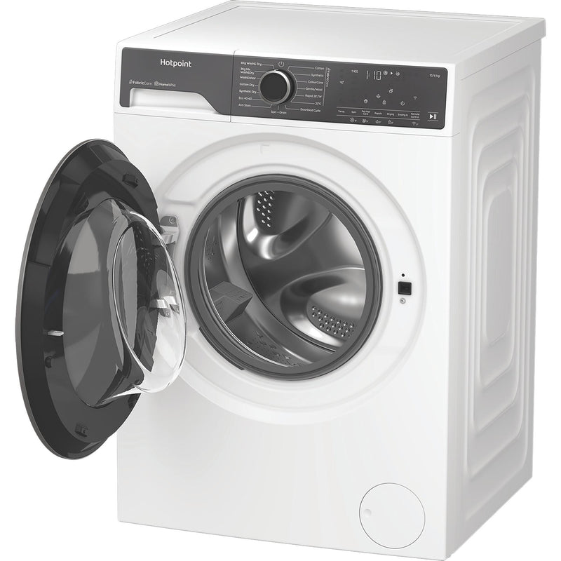 Hotpoint HPD1093CAREUK 10kg Wash 6kg Dry Fabric Care Pro Washer Dryer with HomeWhiz - White
