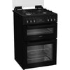 Hotpoint HDG6GDCB Freestanding 60cm Gas Double Cooker - Black (Discontinued) Thumbnail