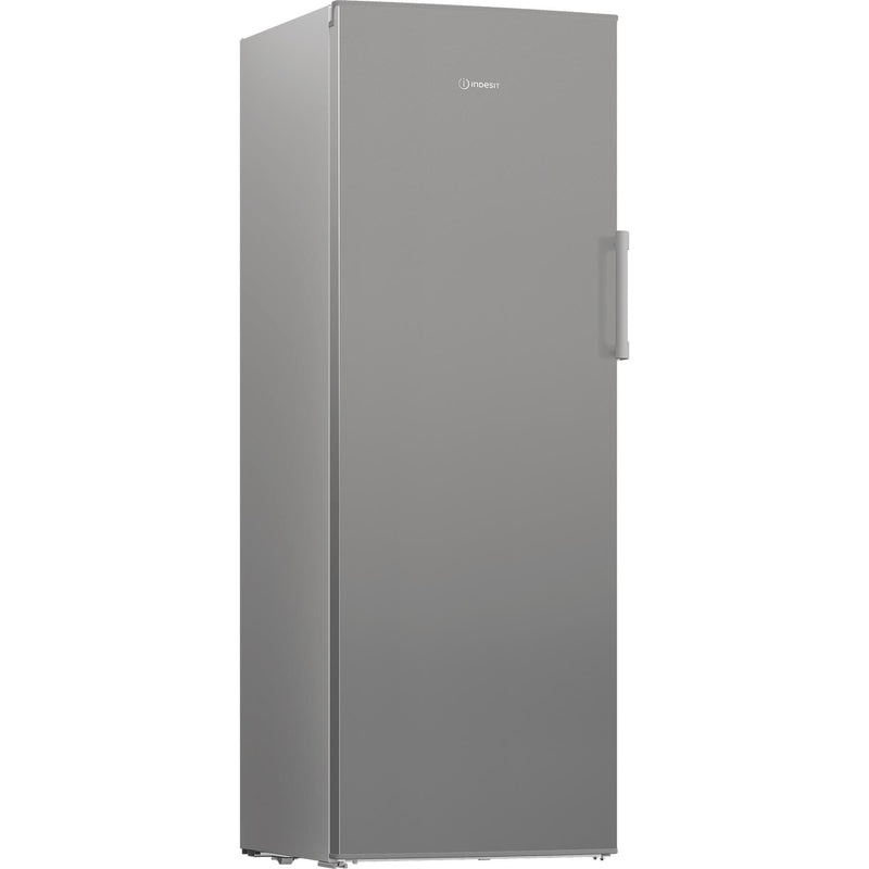 Indesit MFINF1292S4UK 256L Freestanding Frost Free Tall Freezer - Silver