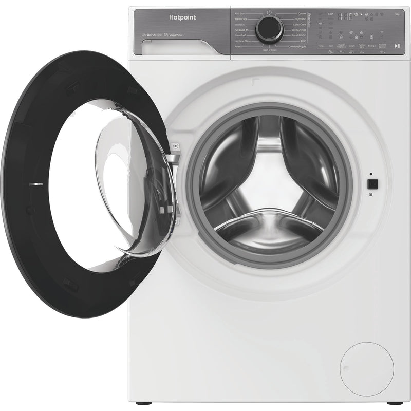 Hotpoint HB93WWCAREUK Fabric Care Freestanding 9kg 1400rpm Washing Machine with HomeWhiz - White