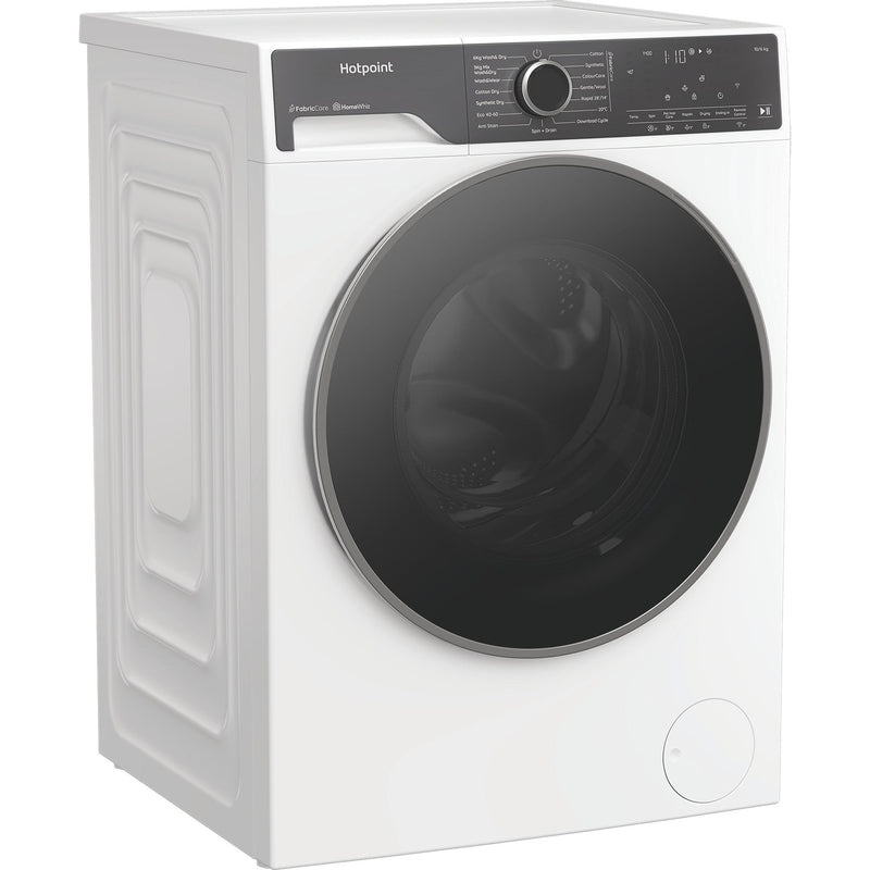 Hotpoint HPD1093CAREUK 10kg Wash 6kg Dry Fabric Care Pro Washer Dryer with HomeWhiz - White