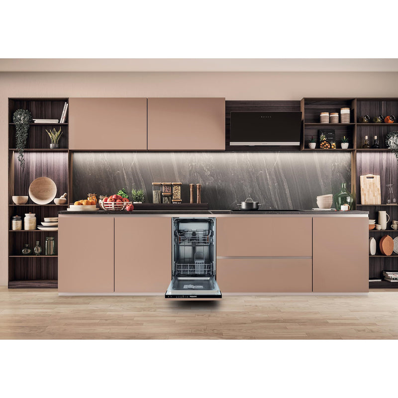 Hotpoint HP2ID10CS80UK 10 Place Setting Integrated Slimline Dishwasher with Rapid Wash