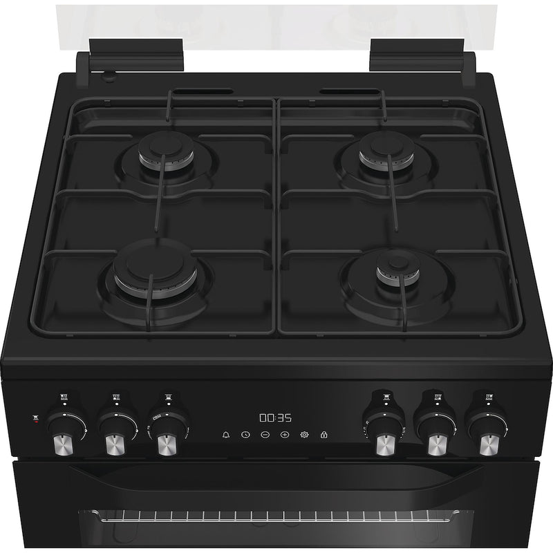 Hotpoint HDD6GDC2B1 Dual Fuel Double Oven Cooker