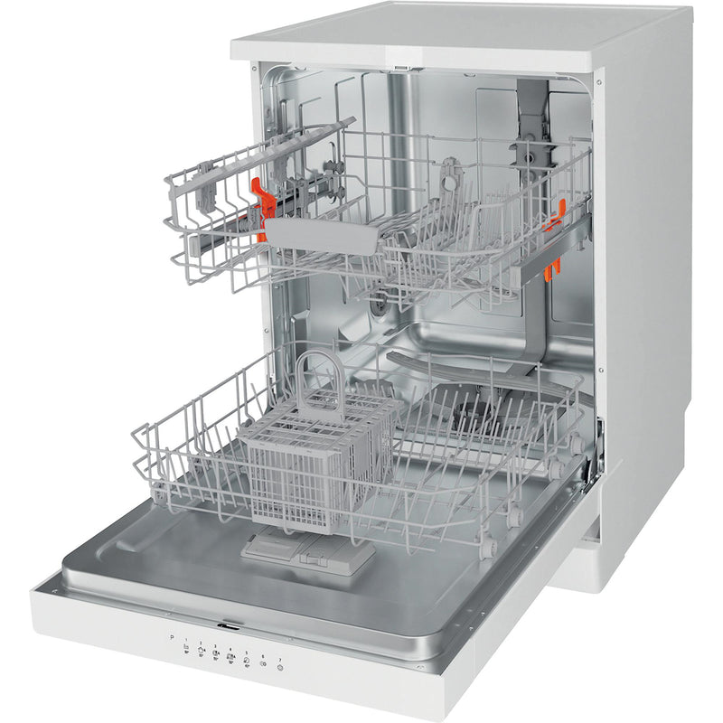Hotpoint HP2FFC14BN6WUK Freestanding Full Size Dishwasher with Rapid Wash