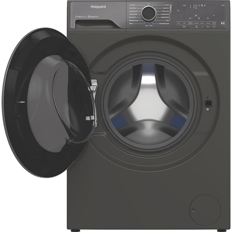 Hotpoint HP105GACARE Freestanding Fabric Care 10kg 1400rpm Washing Machine - Graphite