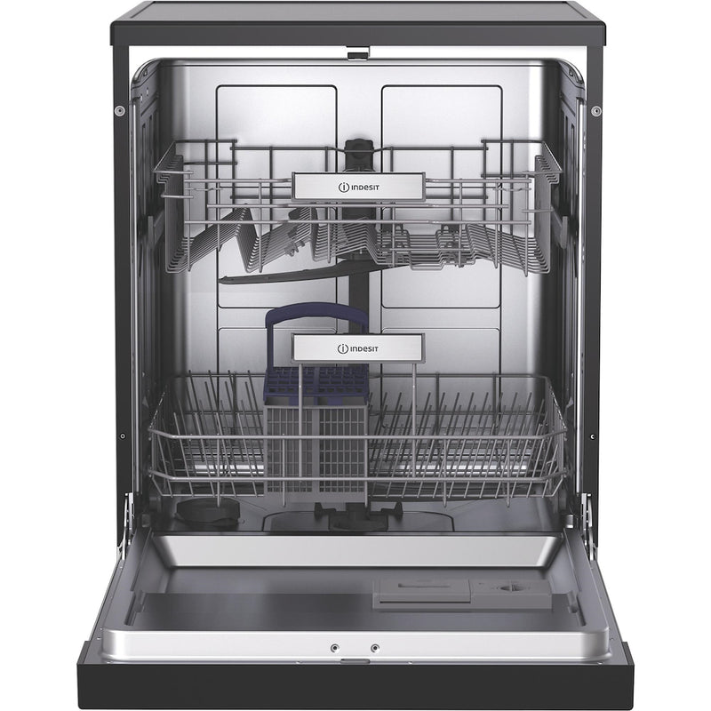 Indesit IN2FE13CNO7BUK Push&Go Freestanding Full Size Dishwasher with 13 Place Settings