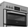 Hotpoint HDG6GDCWX 60cm Freestanding Gas Double Oven Cooker with Glass Lid Thumbnail