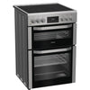 Hotpoint HDE6VDCASX Freestanding 60cm Electric Double Cooker - Inox Thumbnail