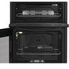 Indesit IDG6GB 60cm Gas Double Cooker - Black Thumbnail