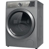 Hotpoint H8 99ADS GPOWER UK GentlePower 9kg 1400 rpm Washing Machine - Silver (Discontinued) Thumbnail