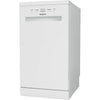 Hotpoint HP2FE10CS90WUK Freestanding 45cm Slimline Dishwasher with 10 Place Settings - White Thumbnail