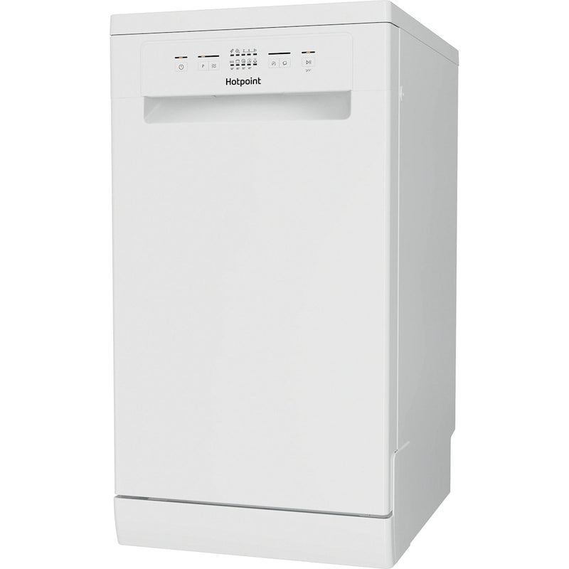 Hotpoint HP2FD10CS90WUK 10 Place Setting Freestanding Slimline Dishwasher with Rapid Wash - White