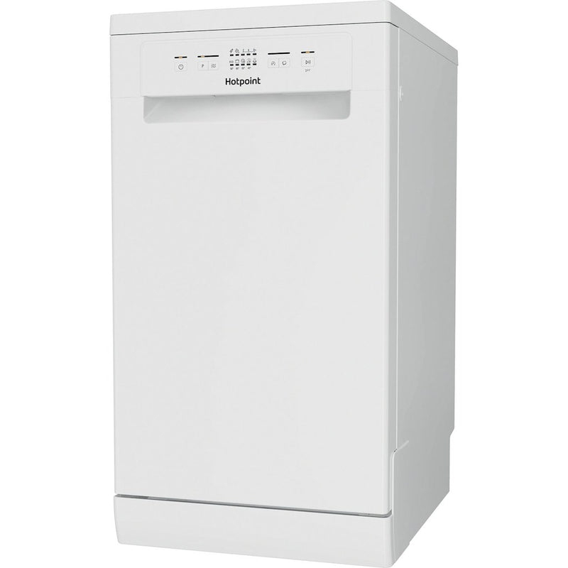 Hotpoint HP2FE10CS90WUK Freestanding 45cm Slimline Dishwasher with 10 Place Settings - White