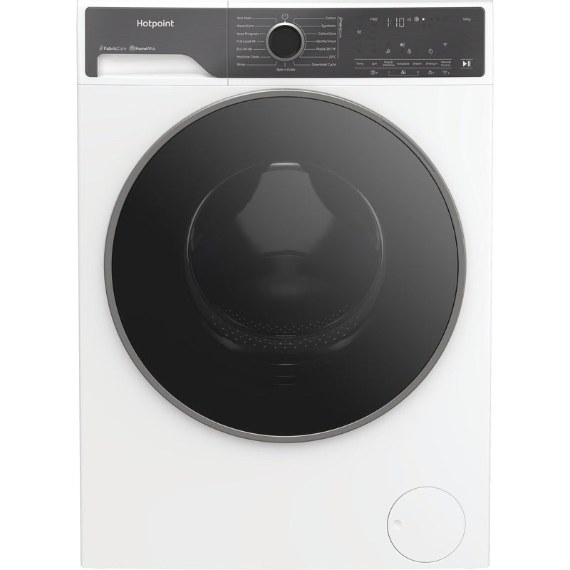 Hotpoint HP124ACAREUK 12kg 1400rpm Fabric Care Pro Washing Machine with HomeWhiz - White