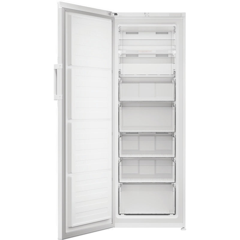 Indesit MFINF1292W4UK 256L Freestanding Frost Free Tall Freezer - White