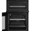 Hotpoint HDE5VDCB 50cm Electric Cooker with Ceramic Hob - Black Thumbnail