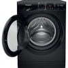 Hotpoint NSWM 864C BS UK N Black 8kg Freestanding Washing Machine Thumbnail