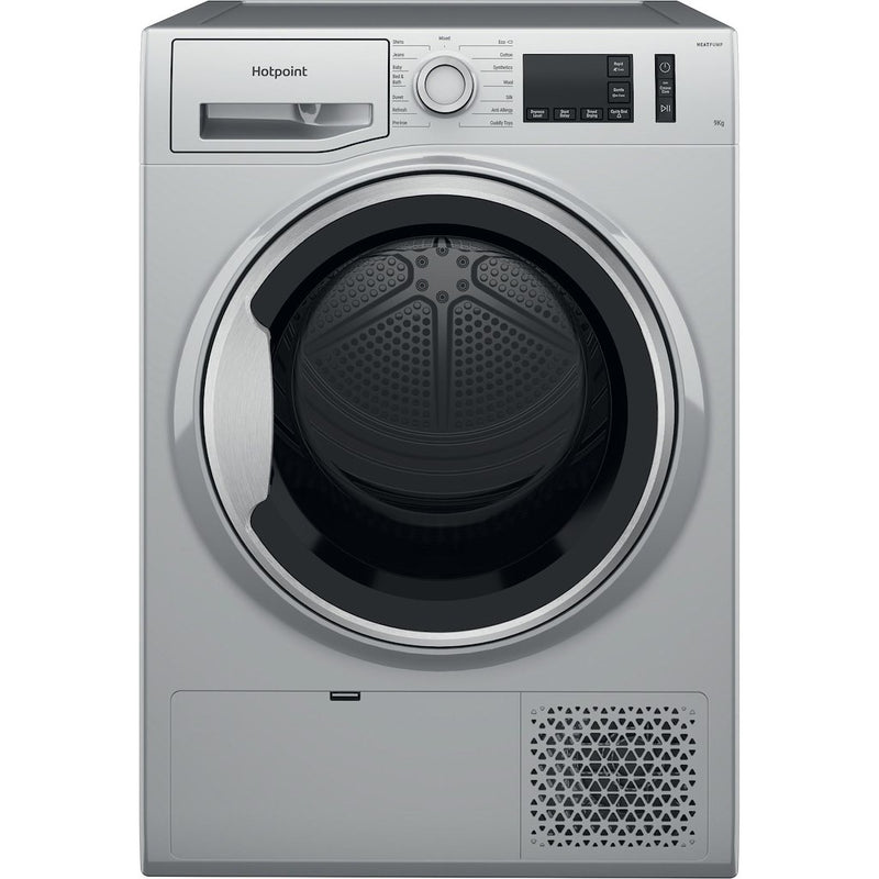 Hotpoint NT M11 92SSK UK CreaseCare 9kg Heat Pump Tumble Dryer - Silver (Discontinued)