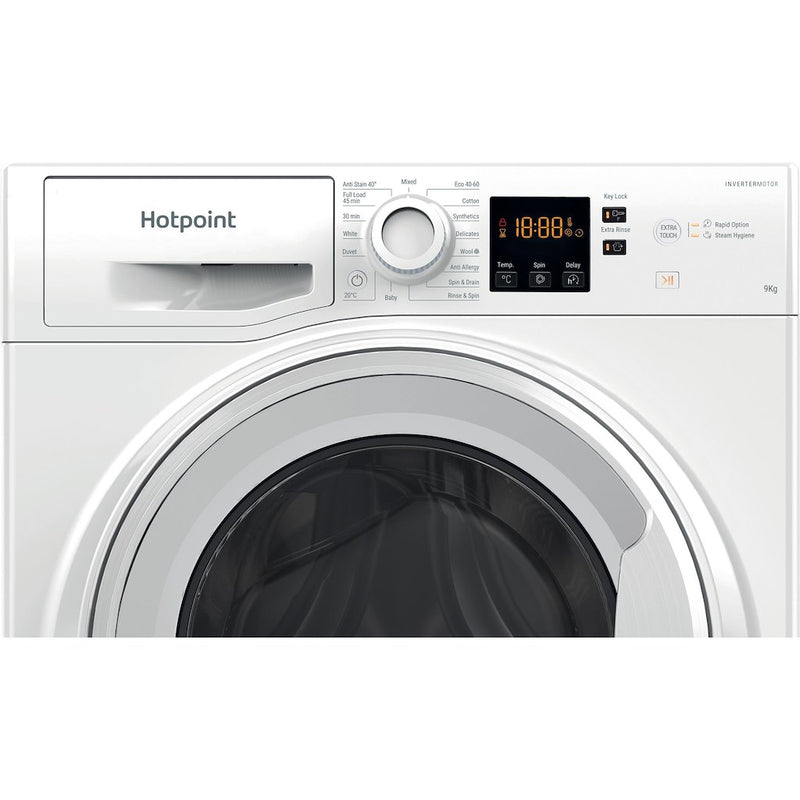 Hotpoint NSWF 946 W UK Anti-Stain 9kg 1400rpm Washing Machine - White