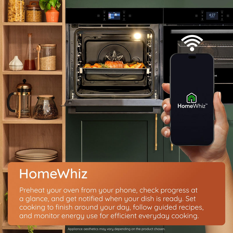 Hotpoint HOI68PT1SBUKC Class 6 60cm Built-In Single Pyrolytic Oven with ActiveMultiflow and Air Fry - Black