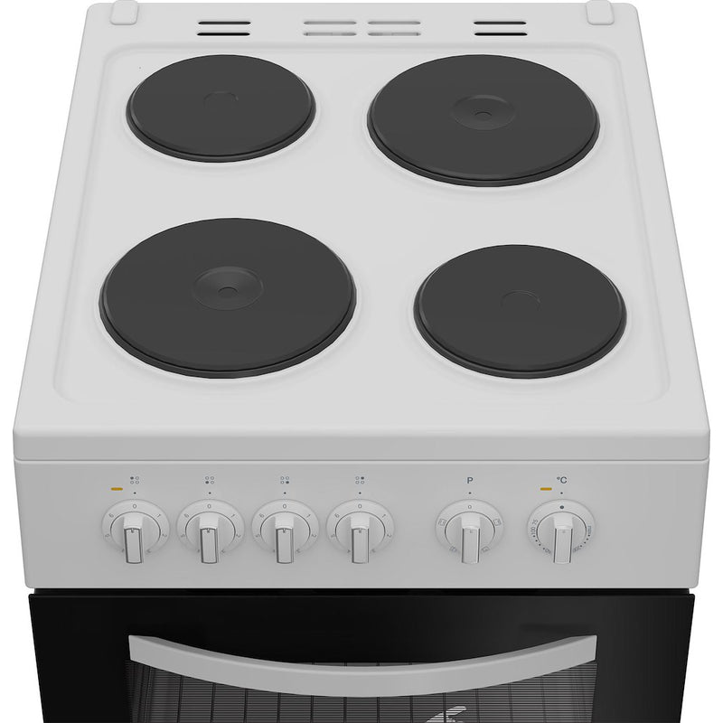 Indesit I5E3KMW Freestanding 50cm Electric Single Cooker - White
