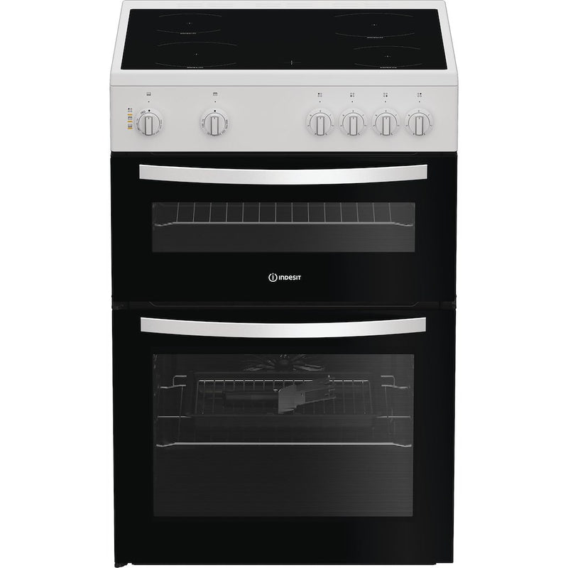 Indesit IDE6VMW Freestanding 60cm Electric Cooker - White