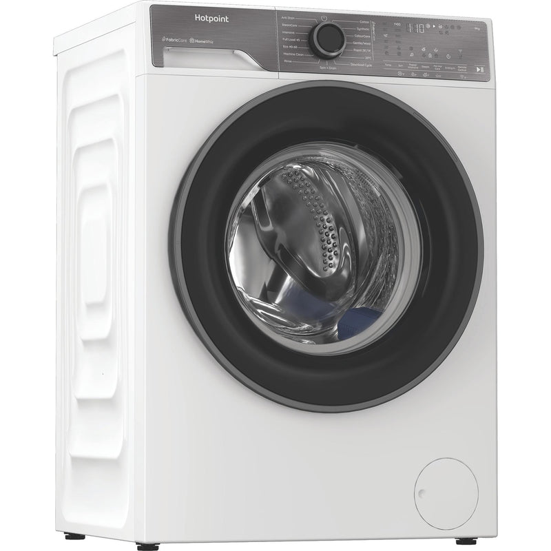Hotpoint HB93WWCAREUK Fabric Care Freestanding 9kg 1400rpm Washing Machine with HomeWhiz - White