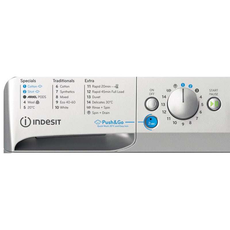 Indesit BWE 91496X SV UK Freestanding 9kg 1400rpm Washing Machine (Discontinued)