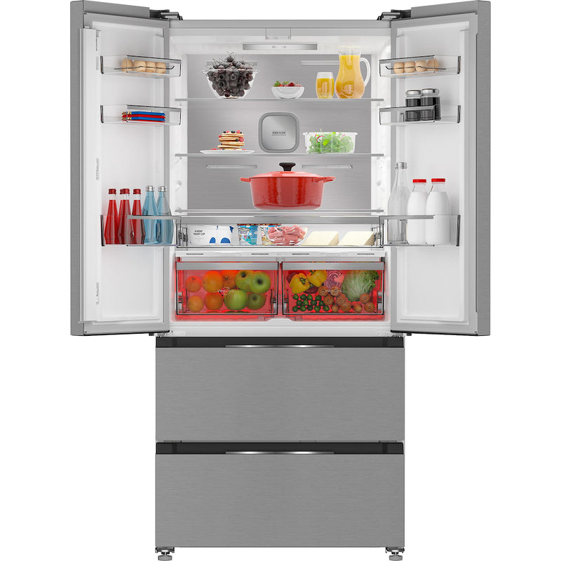 Hotpoint HPG26513XBR4UK Dual No Frost American Fridge Freezer with VitalCare - Dark Inox