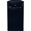 Hotpoint HP2FD10CS90BUK 10 Place Setting Freestanding Slimline Dishwasher with Rapid Wash - Black Thumbnail
