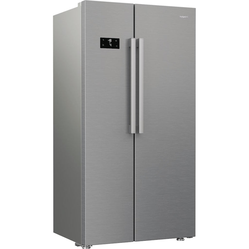 Hotpoint HPG26592XP4UKWR Freestanding American Fridge Freezer with EvenFlow - Inox (Discontinued)