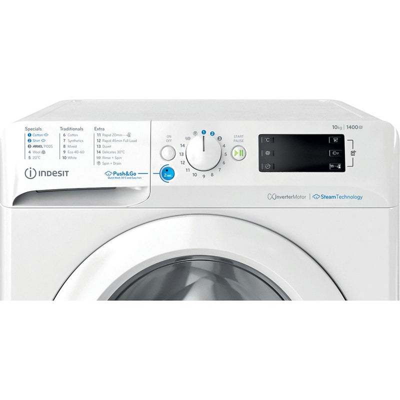 Indesit BWE 101496X WV UK Freestanding 10kg 1400rpm Washing Machine - White (Discontinued)