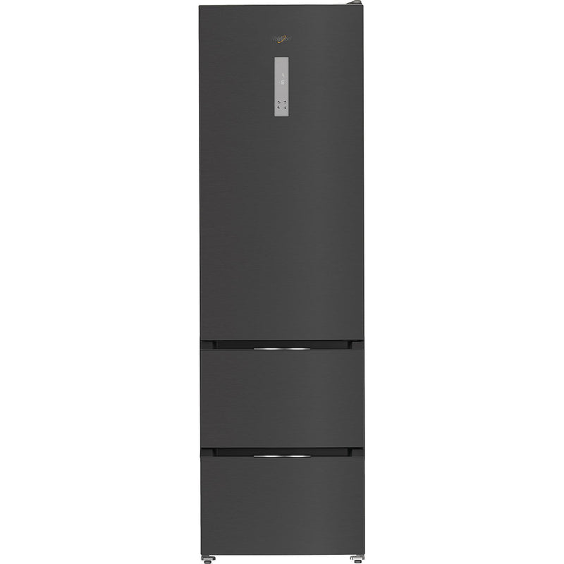 Whirlpool WHKF 6352 XBR5UK Dual No Frost 3 Door Fridge Freezer with 6th Sense - Dark Inox -  Discontinued